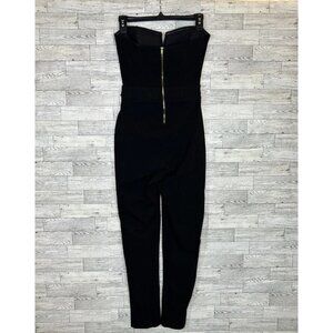 Material Girl Romper Jumpsuit Women’s Sweetheart Neck Party‎ Cocktail Clubwear S